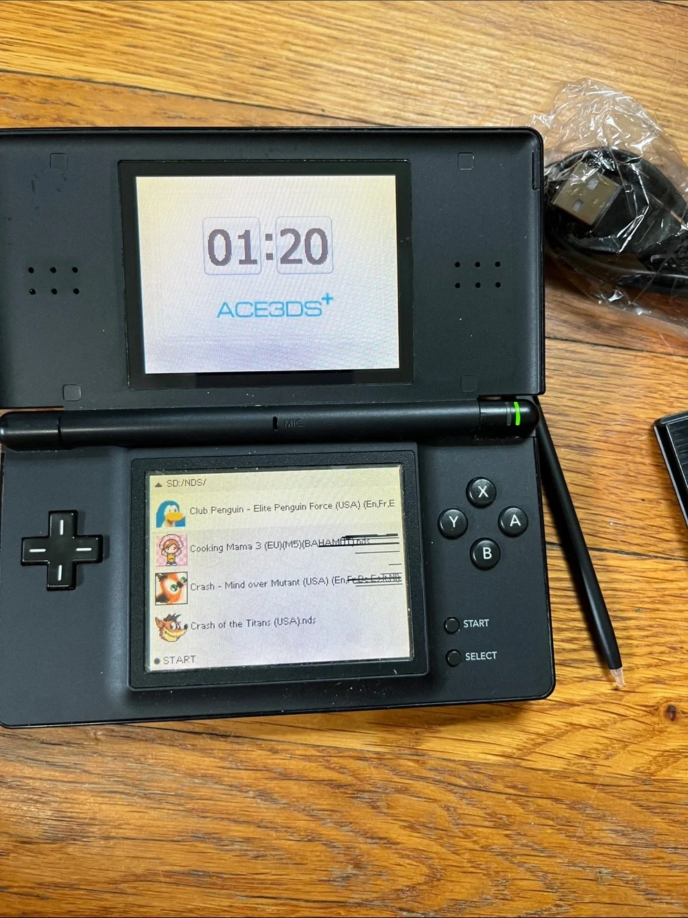 Nintendo DS Lite Handheld Console Pokémon black white Mario Zelda Kirby